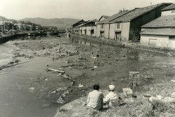 昭和50年代の小樽運河